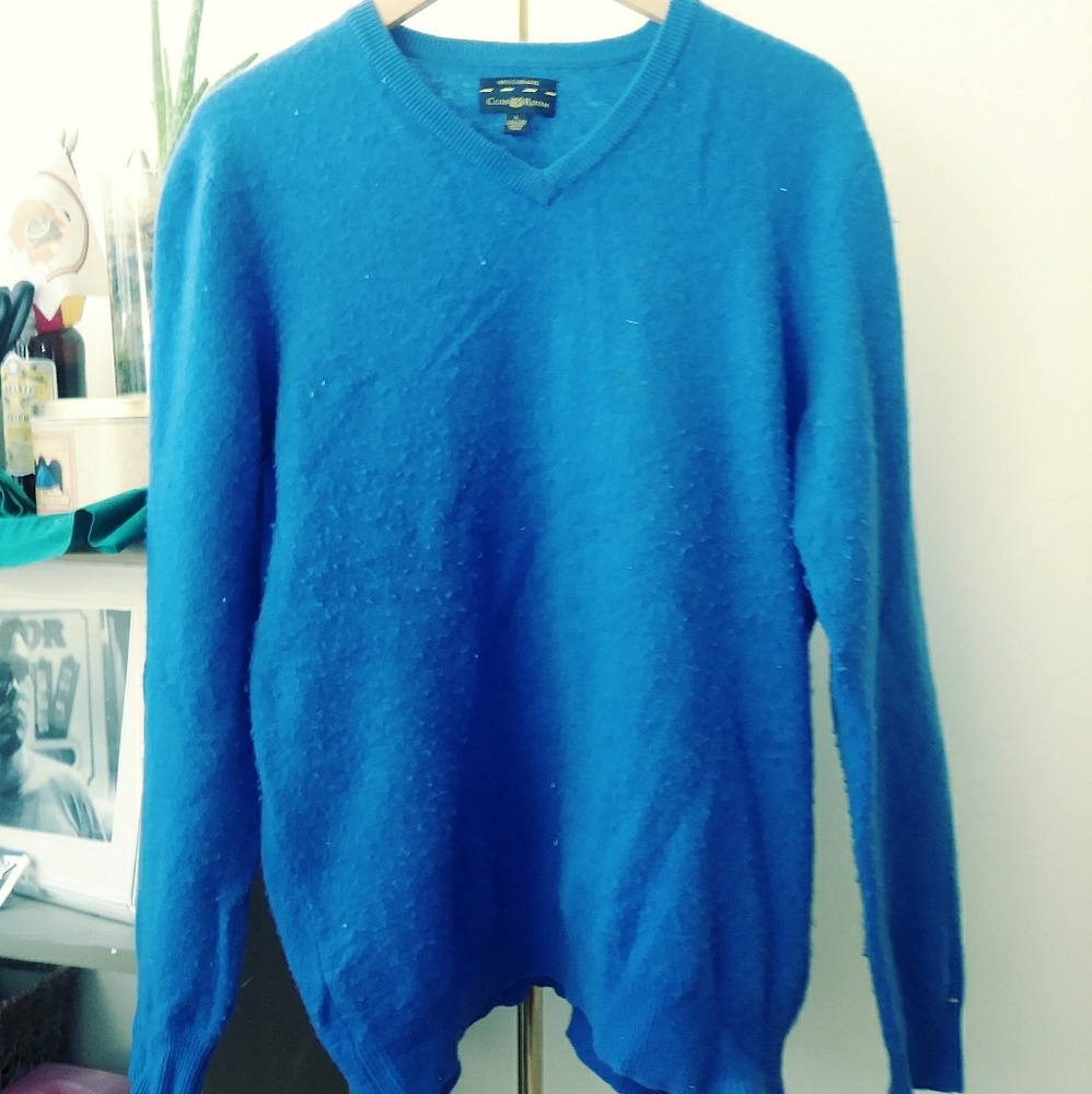 Cashmere Blue Sweater